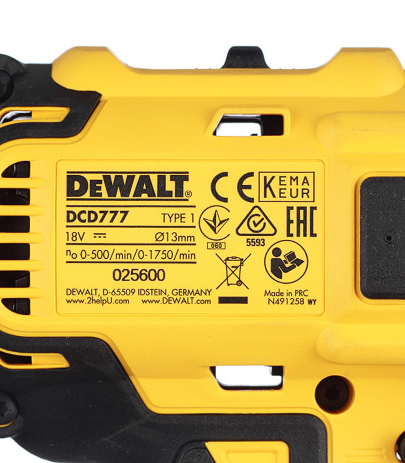 Дрель Шуруповерт Dewalt Dcd777d2t Купить