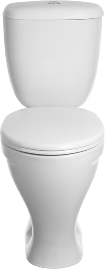 Унитаз-компакт SANTERI Воротынский с косым выпуском с сиденьем пластик ...