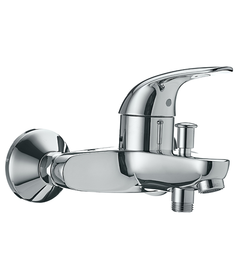 Смеситель для ванны с подключением душа grohe euroeco 32743000 однорычажный