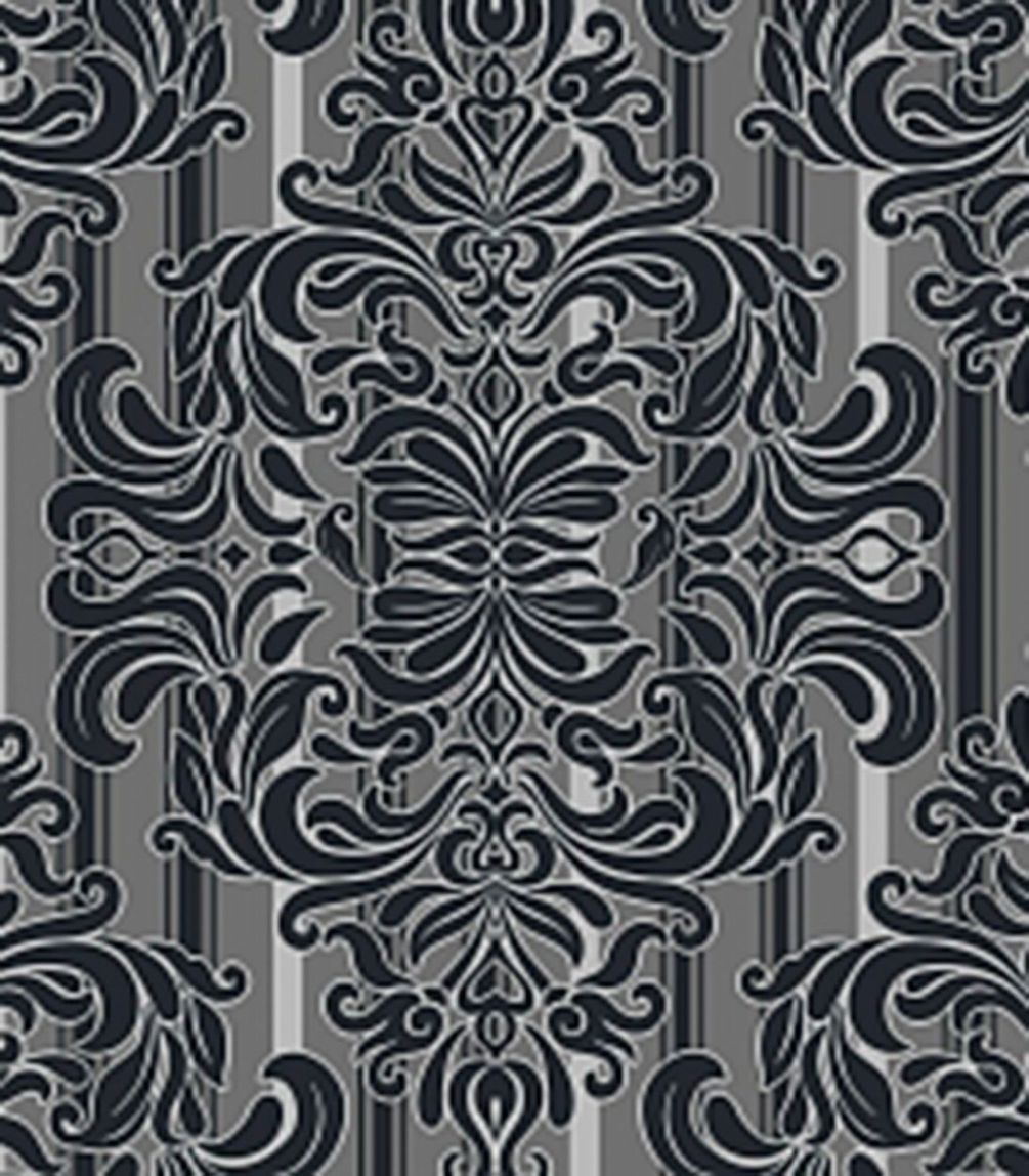 

Обои виниловые на флизелиновой основе 1,06х10 м Erismann Serenada 2953-6, Черный