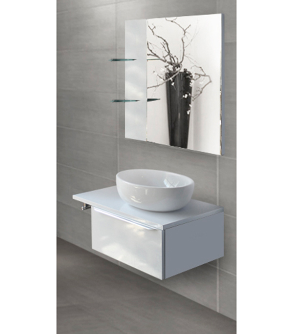 

Зеркало SANITA LUXE Ringo 700 мм белый