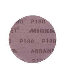 Диск шлифовальный Mirka Abranet d150 мм P180 на липучку сетчатая основа (5 шт.)