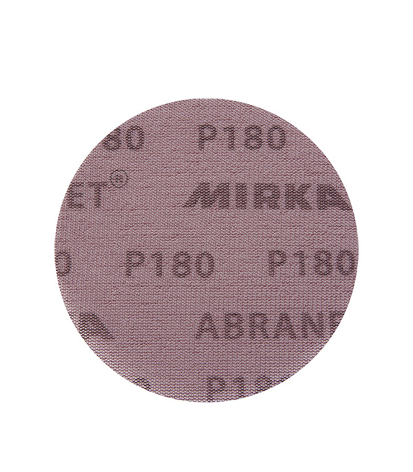 Диск шлифовальный Mirka Abranet d150 мм P180 на липучку сетчатая основа (5 шт.)