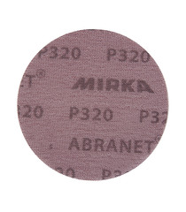 Диск шлифовальный Mirka Abranet d150 мм P320 на липучку сетчатая основа (5 шт.)