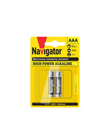 Батарейка Navigator AAA мизинчиковая LR03 1,5 В 650 мАч (2 шт.) г. Владимир
