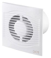 Вентилятор осевой d100 мм 158х162 мм DiCiTi Slim 4C белый
