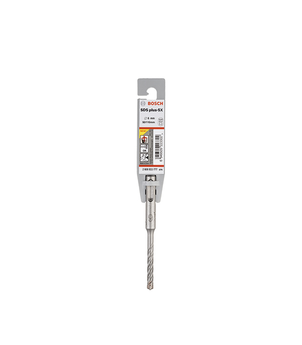 

Бур SDS-plus Bosch 5X (02608833777) 6х50х110 мм