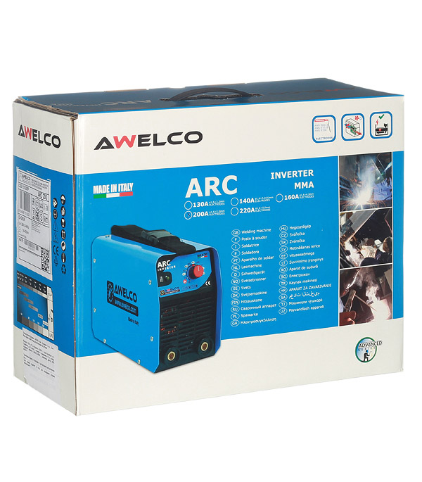 Сварочный аппарат инверторного типа Awelco ARC 200 (51920 RP) MMA