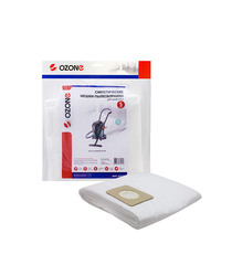 Мешок для пылесоса OZONE (MXT-203/5) 20 л синтетическая ткань (5 шт.)
