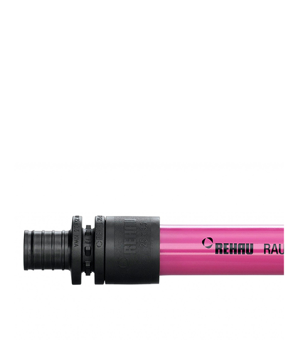 Труба из сшитого полиэтилена PE-Xa Rehau Rautitan Pink+  (13360621050) 25х3,5 мм PN10 (50 м)