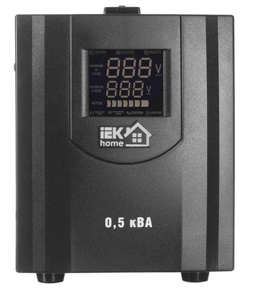 Стабилизатор напряжения IEK СНР1-0-0.5 однофазный 220 В 0,5 кВА ...