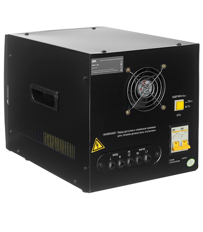 Стабилизатор напряжения IEK СНР1-0-5 однофазный 220 В 5 кВА релейный ...