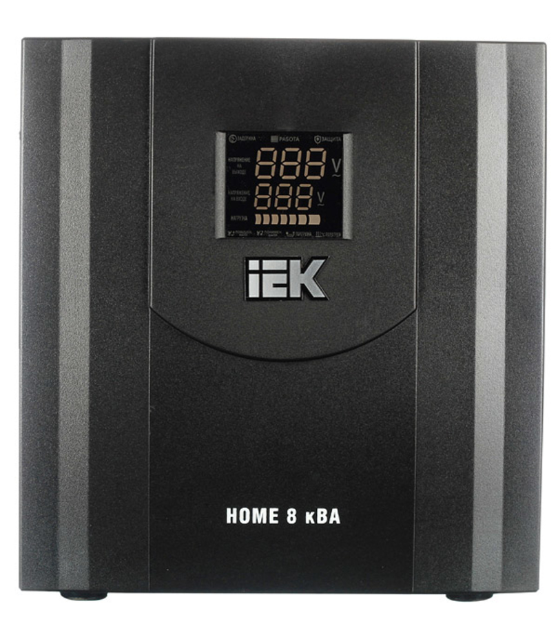 Стабилизатор напряжения IEK СНР1-0-8 однофазный 220 В 8 кВА релейный ...
