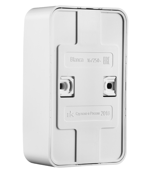 фото Розетка schneider electric blanca двойная blnra000211 открытая установка белая