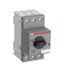 Автоматический выключатель защиты двигателя ABB MS116-1.0 (1SAM250000R1005) 3P 1А 50 кА 690 В на DIN-рейку/монтажную плату