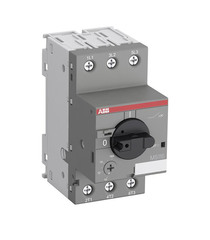 Автоматический выключатель защиты двигателя ABB MS116-4.0 (1SAM250000R1008) 3P 4А 50 кА 690 В на DIN-рейку/монтажную плату