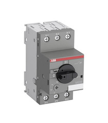 Автоматический выключатель защиты двигателя ABB MS116-10.0 (1SAM250000R1010) 3P 10А 50 кА 690 В на DIN-рейку/монтажную плату