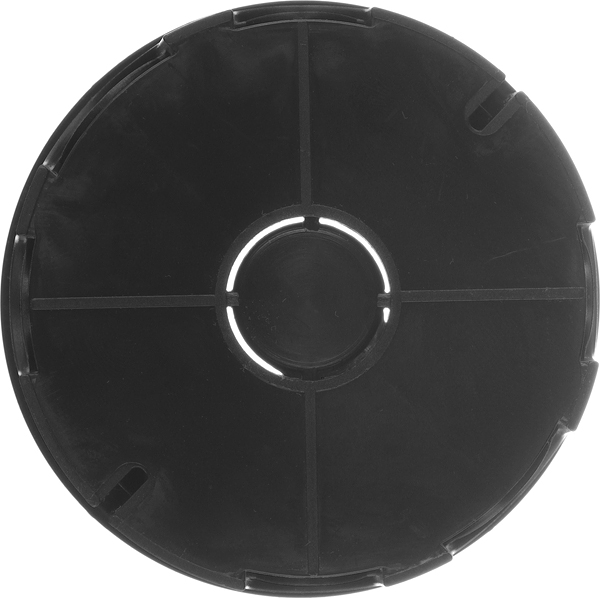 фото Коробка распределительная промрукав для скрытой проводки d76х42 мм 7 вводов черная ip55 с крышкой безгалогенная