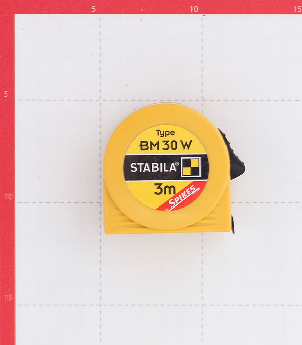 

Рулетка STABILA BM30W со смотровым окном 3 м x 16 мм