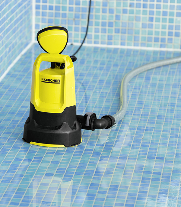 Насос дренажный Karcher SP 2 Flat (1.645-501.0) для чистой воды 100 л/мин