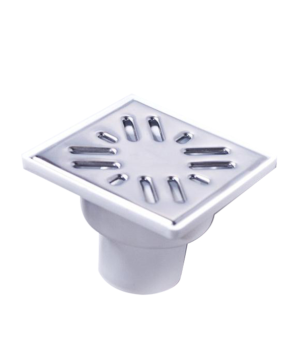 Трап прямой решетка сталь 100х100х50 мм гидрозатвор ТП — купить в ...