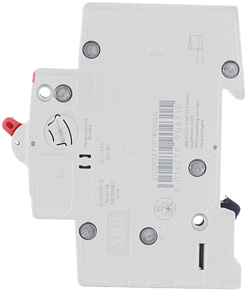 фото Рубильник abb sdh201r (2cdd271111r0025) 1p 25а 230 в на din-рейку