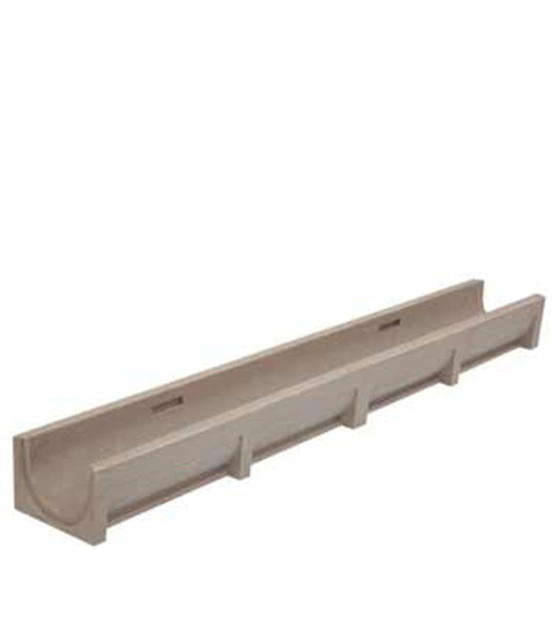 Лоток водоотводный Gidrolica 1000х140х95 мм полимербетонный — купить в ...