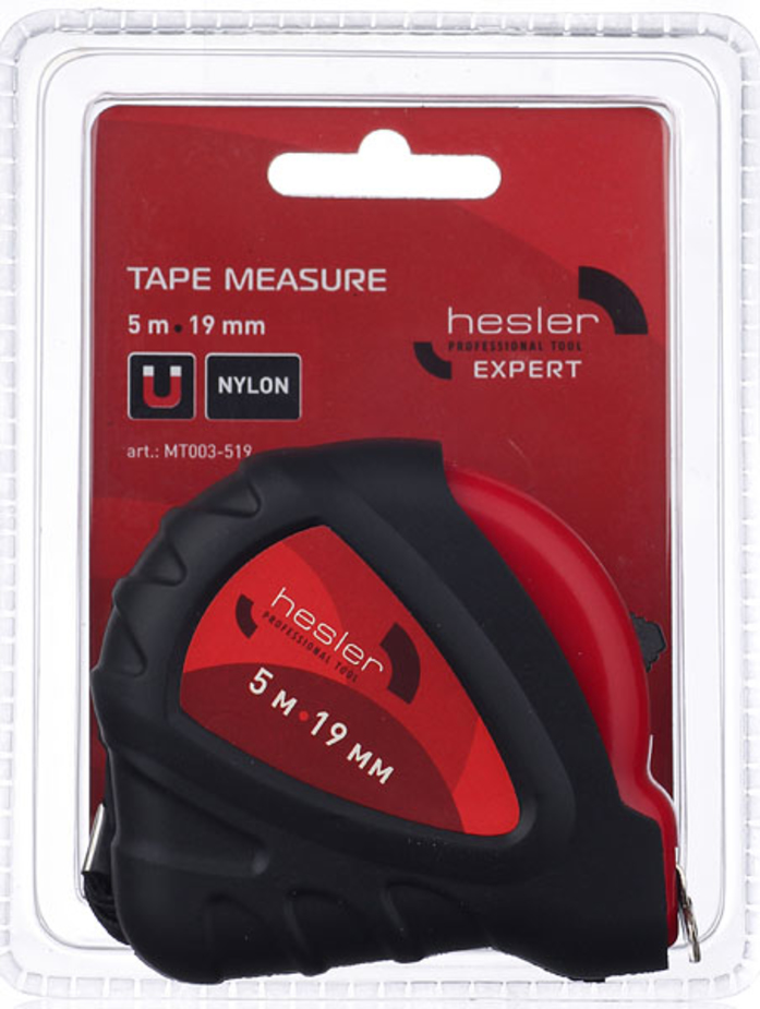 Рулетка Hesler с фиксатором 5 м x 19 мм — купить в Петровиче в Санкт ...