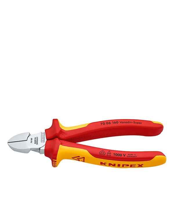 

Бокорезы диэлектрические Knipex (KN-7006160SB) 160 мм 1000 В