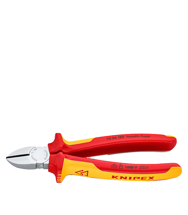 

Бокорезы диэлектрические Knipex (KN-7006180SB) 180 мм 1000 В