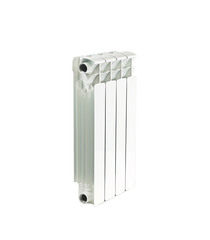 Радиатор биметаллический Rifar Base 500 мм 4 секции 1 дюйм боковое подключение белый