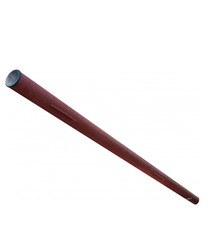 Столб для рабицы d42-45 мм 2,3 м грунт красно-коричневый