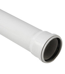 Труба канализационная Pro Aqua Stilte Plus d58x1000 мм пластиковая шумопоглощающая для внутренней канализации