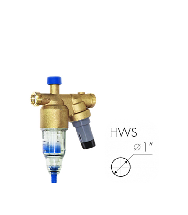 фото Водоочиститель diago hws a 1 pn 16 (с редуктором давления) bwt