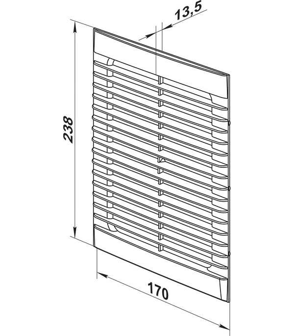 Размеры вентиляционных решеток пластиковых для кухни