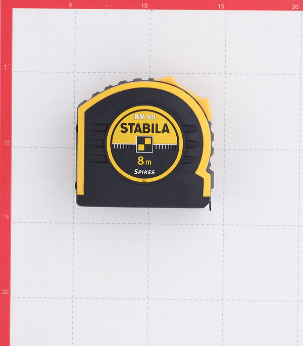 

Рулетка STABILA BM40 с фиксатором 8 м x 25 мм