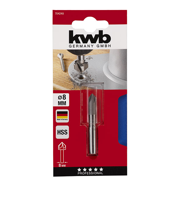 

Зенкер KWB (7042-40) по металлу d8 мм