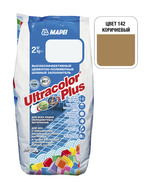 Затирка Mapei Ultracolor Plus 142 коричневая 2 кг г. Владимир