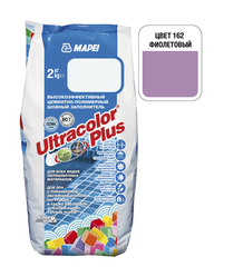 Затирка цементная Mapei Ultracolor Plus 162 фиолетовая 2 кг