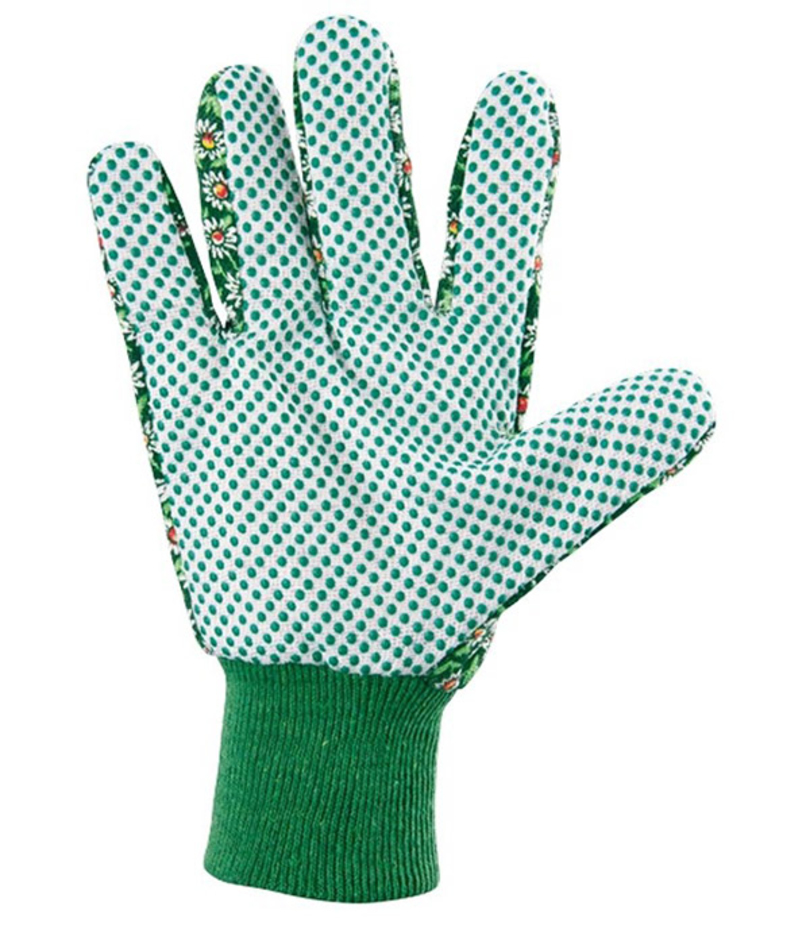 Хлопчатобумажные перчатки Стандарт с ПВХ покрытием манжет резинка .