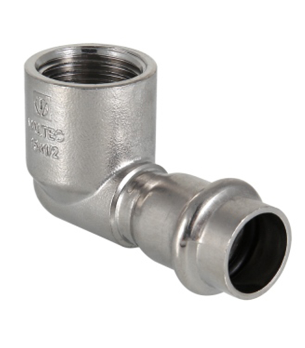 

Угольник 90° внутренняя резьба нержавеющая сталь 22х3/4"