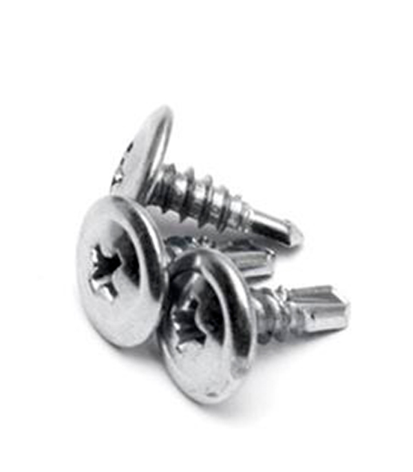 

Саморезы клопы 25x4.2 мм с буром (200 шт.), Белый