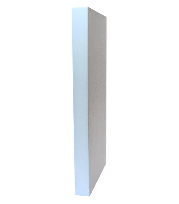 фото Плита теплоизоляционная teplofom 2500х600х10 мм с односторонним полимерцементным слоем
