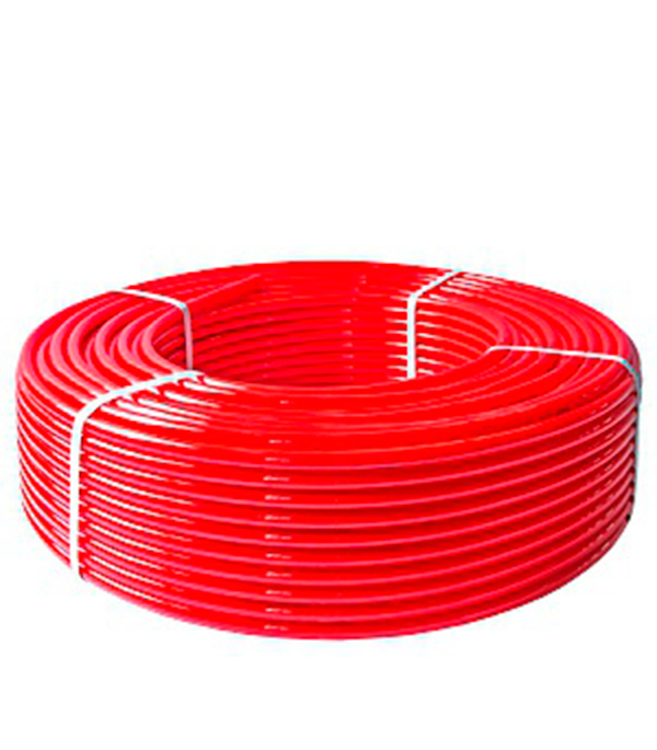 Труба из сшитого полиэтилена PE-X VALTEC VP2020.3.100 20х2 мм для теплого пола c антидиффузионным слоем EVOH (100 м) красная