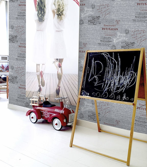 

Обои виниловые на флизелиновой основе 1,06x10 м Victoria Stenova Michelin 188129, Серый