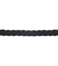 Шнур плетеный полипропиленовый 12 прядей черный d6 мм