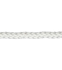 Шнур плетеный полипропиленовый 12 прядей белый d6 мм 15 м