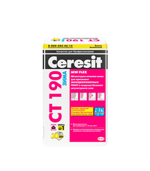 Клей для минеральной ваты Ceresit СТ 190 зимний 25 кг