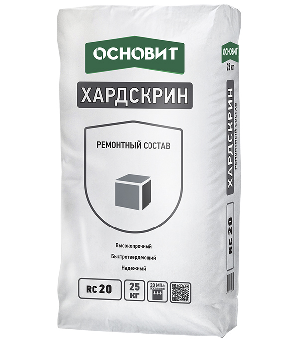 

Ремсостав Основит Хардскрин RC20 25 кг, Серый