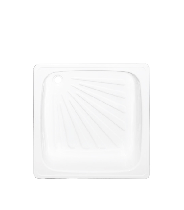 Душевой поддон стальной Practic эмалированный 800х800х160 мм — купить в ...